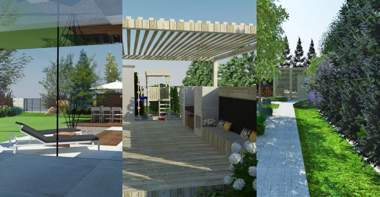 Projekty nowoczesnych ogrodów